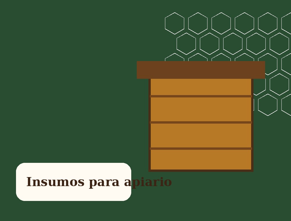 Insumos y herramientas para apicultores